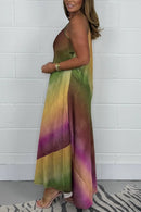 Olivia - Luxe maxi slip kjole med elegant, slankt fald
