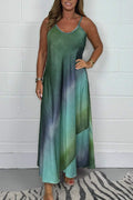 Olivia - Luxe maxi slip kjole med elegant, slankt fald