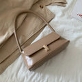 Cressida - Vintage skuldertaske med gyldne detaljer