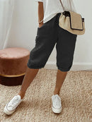 Elara - Dame afslappede shorts Elara med sidelommer