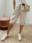 Elara - Dame afslappede shorts Elara med sidelommer