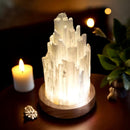 GlowNest - Mini magnetisk ildfluelampe med base i