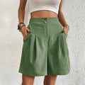 Cleo - Stilfulde shorts med justerbar talje - 1+1 Gratis