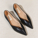 Dame spidstås slip-on tøfler