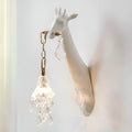 Girafformet LED-væglampe til kreativ indretning