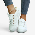 Dame Sneakers med Rund Tå