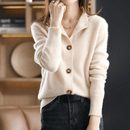 Evelyn – Klassisk Langærmet Cardigan