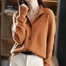 Evelyn – Klassisk Langærmet Cardigan