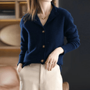 Evelyn – Klassisk Langærmet Cardigan