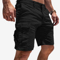Herre Shorts med Knælang Længde og Flere Lommer
