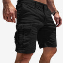 Herre Shorts med Knælang Længde og Flere Lommer