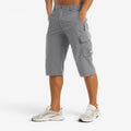 Herre Shorts med Høj Talje og Knælang Længde