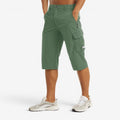 Herre Shorts med Høj Talje og Knælang Længde