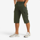 Herre Shorts med Høj Talje og Knælang Længde
