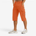 Herre Shorts med Høj Talje og Knælang Længde