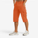 Herre Shorts med Høj Talje og Knælang Længde