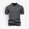 Herre Slim Fit Polo Shirt med Korte Ærmer
