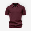 Herre Slim Fit Polo Shirt med Korte Ærmer