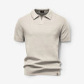 Herre Slim Fit Polo Shirt med Korte Ærmer