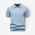 Herre Slim Fit Polo Shirt med Korte Ærmer