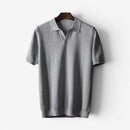 Herre Kortærmet Polo Shirt med Nedslået Krave
