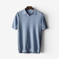 Herre Kortærmet Polo Shirt med Nedslået Krave