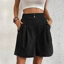 Cleo - Stilfulde shorts med justerbar talje - 1+1 Gratis