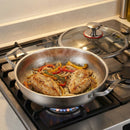 TitanCrest - Titanium Pande med Traditionel Hamret Finish