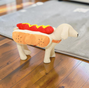 BarkBite - Hot Dog Kostume til Hunde med Sjovt Design