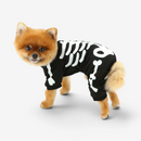 PetVibe - Glow-in-the-Dark Skelethund Jumpsuit