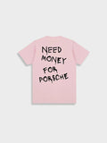 Zoe – Printet Let T-shirt med Rund Hals & Korte Ærmer
