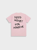 Zoe – Printet Let T-shirt med Rund Hals & Korte Ærmer