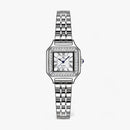 Mila - Firkantet urskive med funklende krystaldetaljer