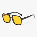 SunEra - Vintage oversized firkantede solbriller med