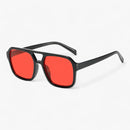 SunEra - Vintage oversized firkantede solbriller med