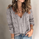 Sophie - Sofistikeret lag-på-lag cardigan med indviklede