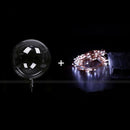 GlowFest - Gennemsigtige LED-balloner med langtidsholdbare