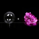 GlowFest - Gennemsigtige LED-balloner med langtidsholdbare