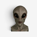 Realistisk Alien Hovedmaske til Halloween og Cosplay