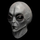 Realistisk Alien Hovedmaske til Halloween og Cosplay