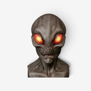 Realistisk Alien Hovedmaske til Halloween og Cosplay