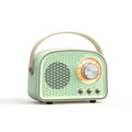 EchoFusion - Bluetooth højttaler i vintage design med FM