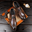 Noah skinnende slip-on sko