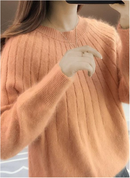 Katherine - Elegant Løs Pasform Langærmet Sweater