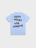 Zoe – Printet Let T-shirt med Rund Hals & Korte Ærmer