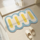 SoftStep - Moderne bademåtte med quiltet mønster &