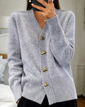 Emma cardigan med hjerteformede knapper
