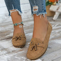 Sophia - Klassiske slip-on loafers med kvastdetaljer