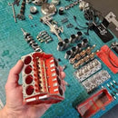Enginova - Mini V8 Benzinmotormodelsæt med CDI Tænding