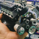 Enginova - Mini V8 Benzinmotormodelsæt med CDI Tænding
